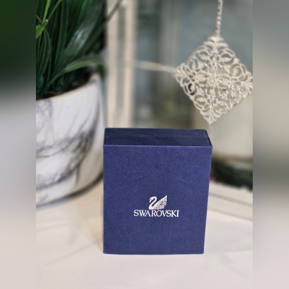 Swarovski Royal Blue Velvet Jewelry Box - Picture 2 of 4